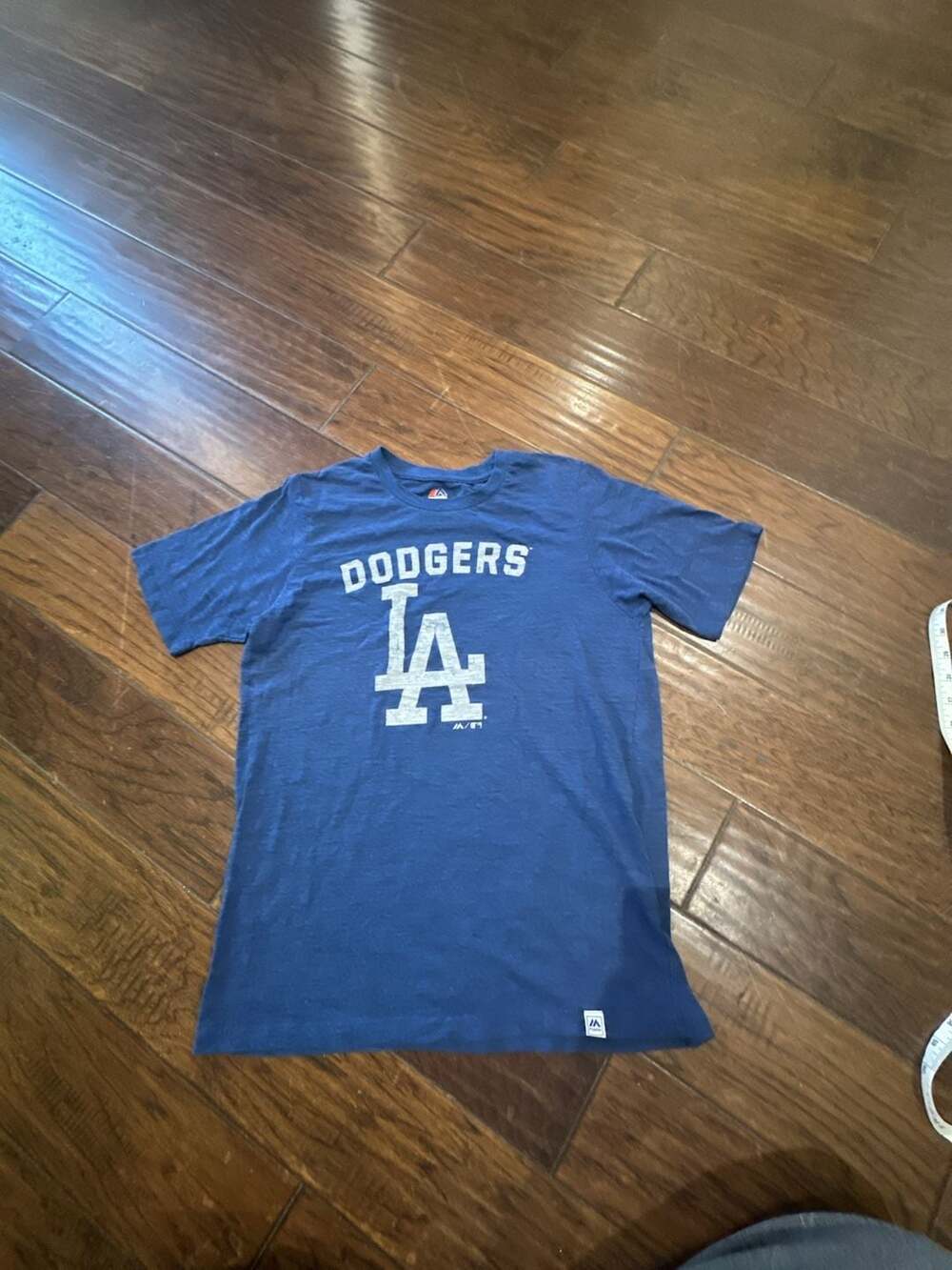 Majestic Los Angeles Dodgers MLB Blue T-Shirt Men's Size XL Big Kid